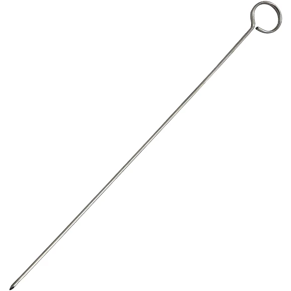 12" Stainless Steel Oval Skewers 12-pk 1 12" Stainless Steel Oval Skewers 12-pk