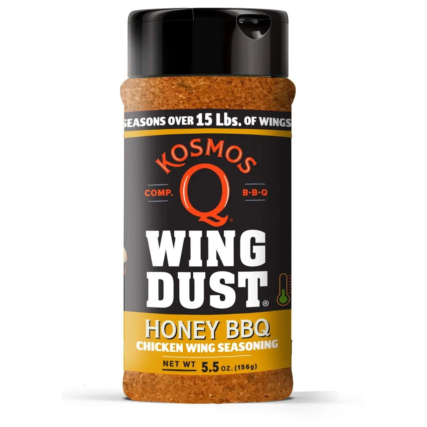 Kosmo's Q Honey BBQ Wing Dust 6 Oz. 1 Kosmo's Q Honey BBQ Wing Dust 6 Oz.