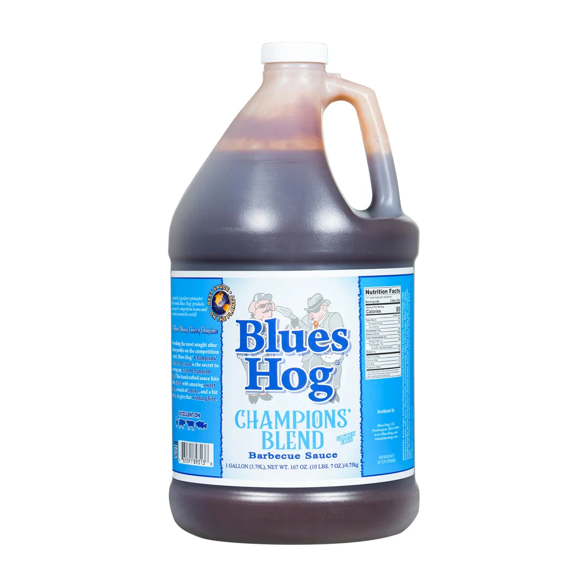 Blues Hog Champions Blend Barbecue Sauce (1 Gallon) 1 Blues Hog Champions Blend Barbecue Sauce (1 Gallon)