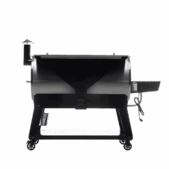 Recteq Flagship XL 1400 Pellet Grill -The Kansas City Bbq Store Flagship XL Back Side Lid Open Recovered