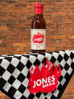 Jones Bar-B-Q Hot Sauce 15 Oz