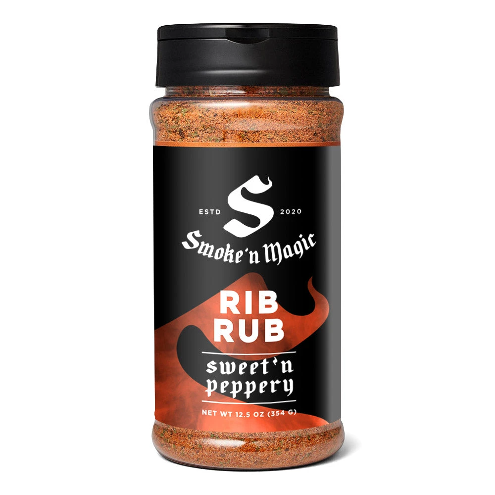 Smoke'n Magic Rib Rub Sweet And Peppery 1 Smoke'n Magic Rib Rub Sweet And Peppery