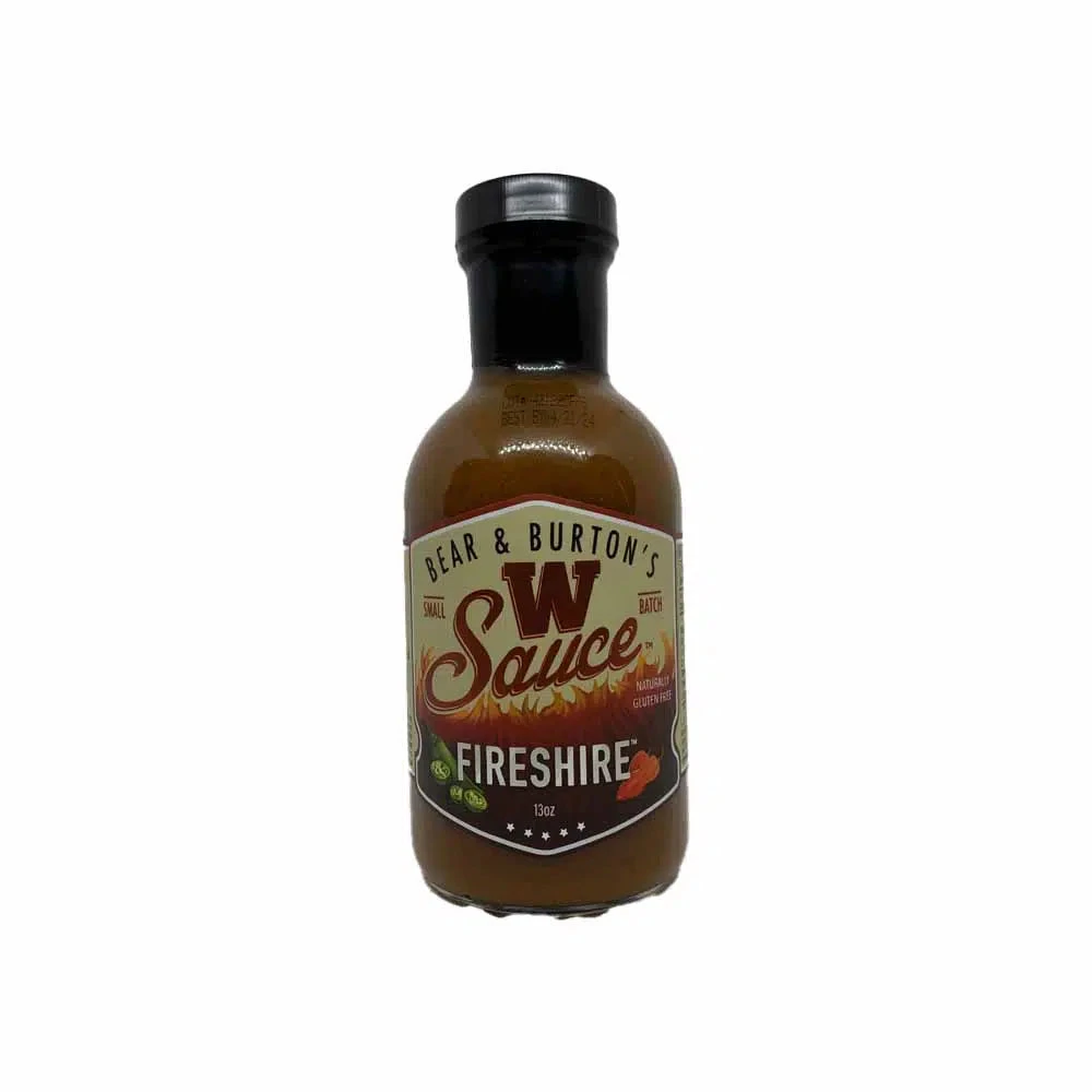 Bear & Burton's W Sauce- Fireshire 13 Oz. 1 Bear & Burton's W Sauce- Fireshire 13 Oz.