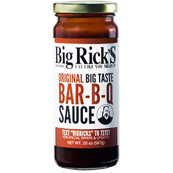 Big Rick's Original Bar-B-Q Sauce 20 Oz. 1 Big Rick's Original Bar-B-Q Sauce 20 Oz.