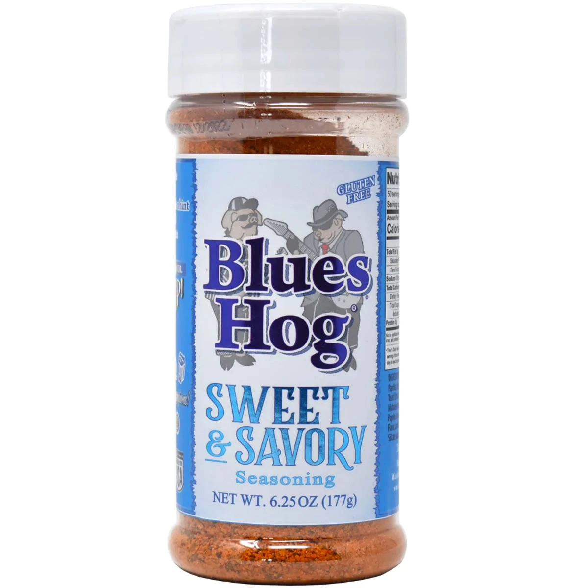 Blues Hog Sweet & Savory Seasoning (6.25 Oz.) 1 Blues Hog Sweet & Savory Seasoning (6.25 Oz.)