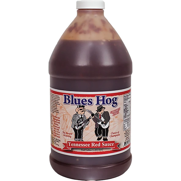 Blues Hog Tennessee Red Sauce 1/2 Gallon 1 Blues Hog Tennessee Red Sauce 1/2 Gallon