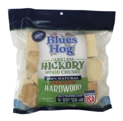 Blues Hog Barkless Hickory Wood Chunks (300cu/in)