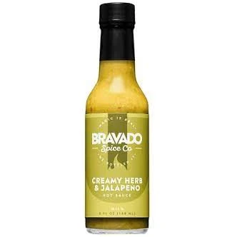 Bravado Spice Co. Creamy Herb & Jalapeño Hot Sauce 5 Oz. 1 Bravado Spice Co. Creamy Herb & Jalapeño Hot Sauce 5 Oz.
