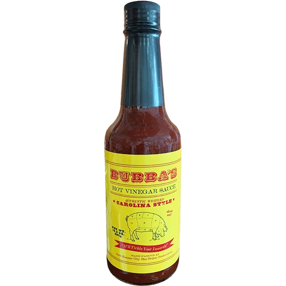 Bubba's Hot Vinegar Barbeque Sauce 10.5 Oz. 1 Bubba's Hot Vinegar Barbeque Sauce 10.5 Oz.