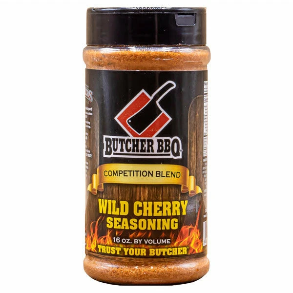 Butcher BBQ Competition Blend Wild Cherry Seasoning 16 Oz. 1 Butcher BBQ Competition Blend Wild Cherry Seasoning 16 Oz.