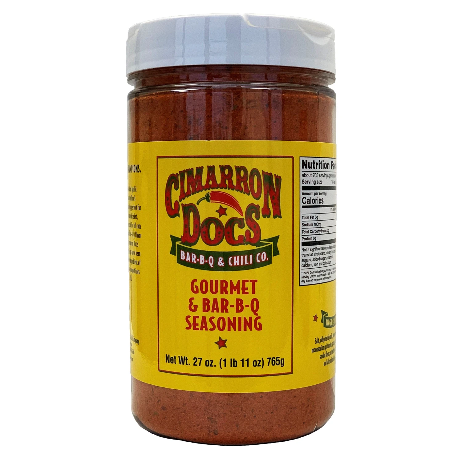 Cimarron Doc's Gourmet & Bar-B-Q Seasoning 1 Lb. 11 Oz. 1 Cimarron Doc's Gourmet & Bar-B-Q Seasoning 1 Lb. 11 Oz.