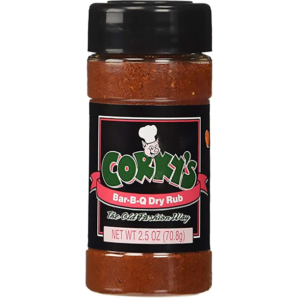 Corky's Bar-B-Q Dry Rub 2.5 Oz. 1 Corky's Bar-B-Q Dry Rub 2.5 Oz.
