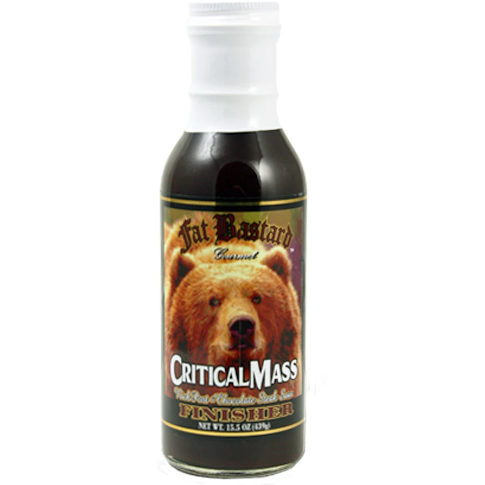 Fat Bastard Critical Mass Finisher Steak Sauce 12 Oz. 1 Fat Bastard Critical Mass Finisher Steak Sauce 12 Oz.