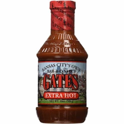 Gates Extra Hot Bar-B-Q Sauce - 18 Oz.