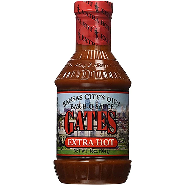Gates Extra Hot Bar-B-Q Sauce - 18 Oz. 1 Gates Extra Hot Bar-B-Q Sauce - 18 Oz.