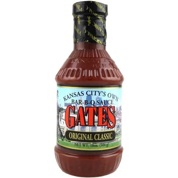 Gates Original Classic Bar-B-Q Sauce - 18 Oz. 1 Gates Original Classic Bar-B-Q Sauce - 18 Oz.