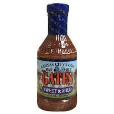 Gates BBQ Sweet & Mild Sauce - 18 Oz.