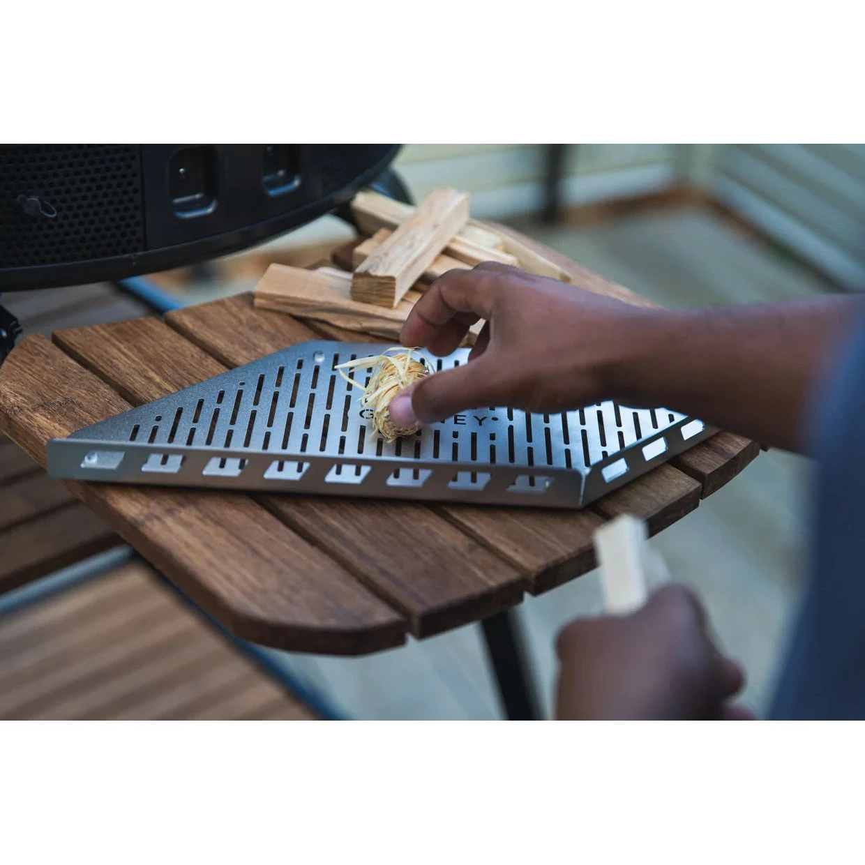 Gozney Dome Wood Rack 2 Gozney Dome Wood Rack - Image 2