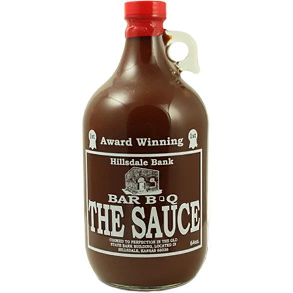 Hillsdale Bank Bar-B-Q The Sauce Hot 1/2 Gallon 1 Hillsdale Bank Bar-B-Q The Sauce Hot 1/2 Gallon