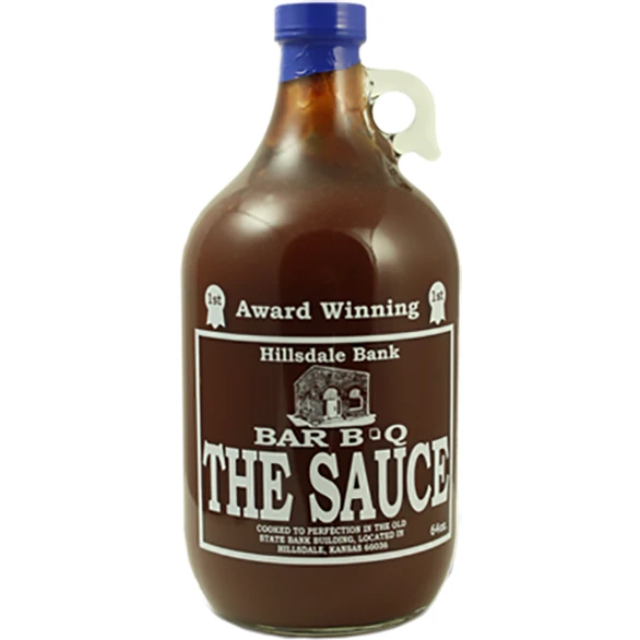 Hillsdale Bank Bar-B-Q The Sauce Original 1/2 Gallon 1 Hillsdale Bank Bar-B-Q The Sauce Original 1/2 Gallon