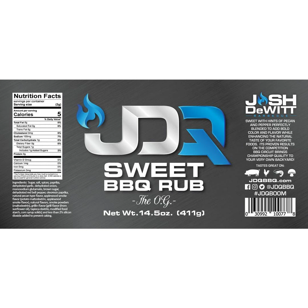 JDQ The OG Sweet BBQ Rub 2 JDQ The OG Sweet BBQ Rub - Image 2