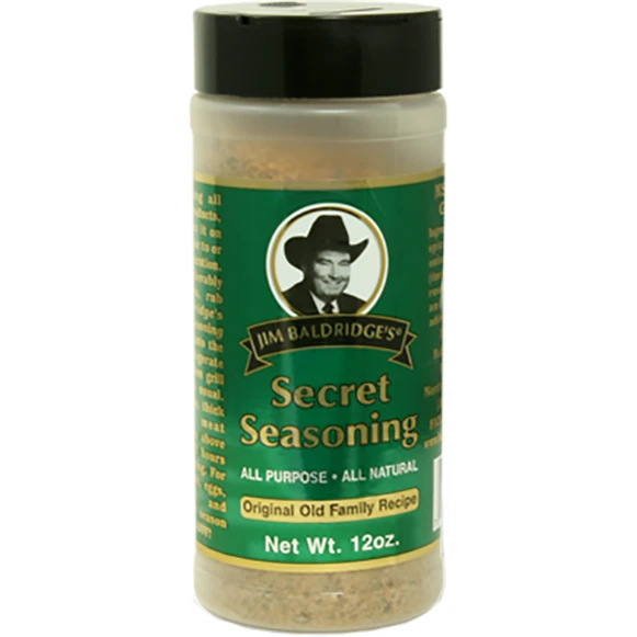 Jim Baldridge's Secret Seasoning 12 Oz. 1 Jim Baldridge's Secret Seasoning 12 Oz.