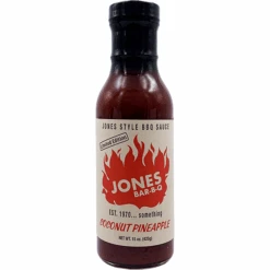 Jones Bar-B-Q Coconut Pineapple Sauce 15 Oz.