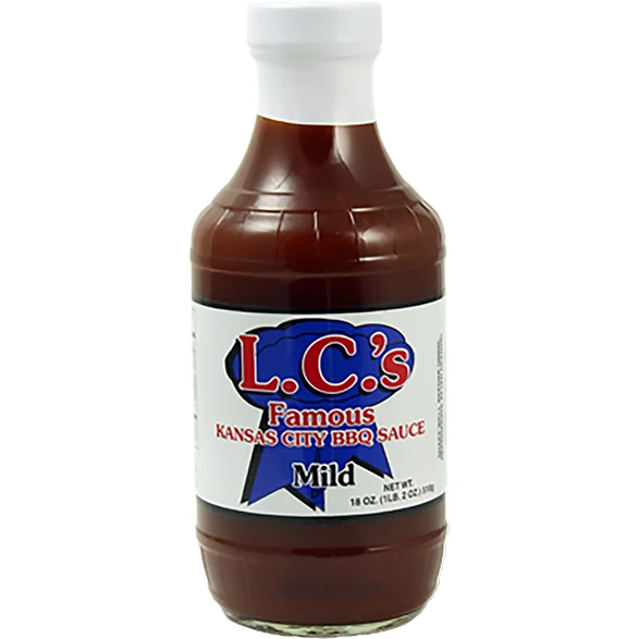 L.C.'s Famous Kansas City Mild Barbecue Sauce 18 Oz. 2 L.C.'s Famous Kansas City Mild Barbecue Sauce 18 Oz. - Image 2