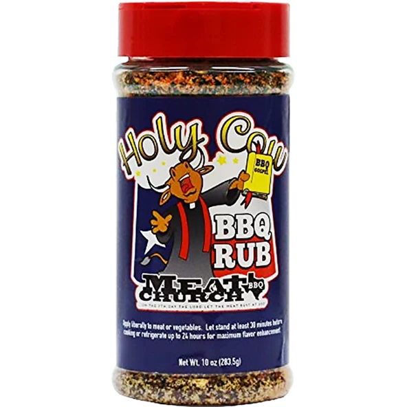 Meat Church Holy Cow BBQ Rub 12 Oz. 1 Meat Church Holy Cow BBQ Rub 12 Oz.