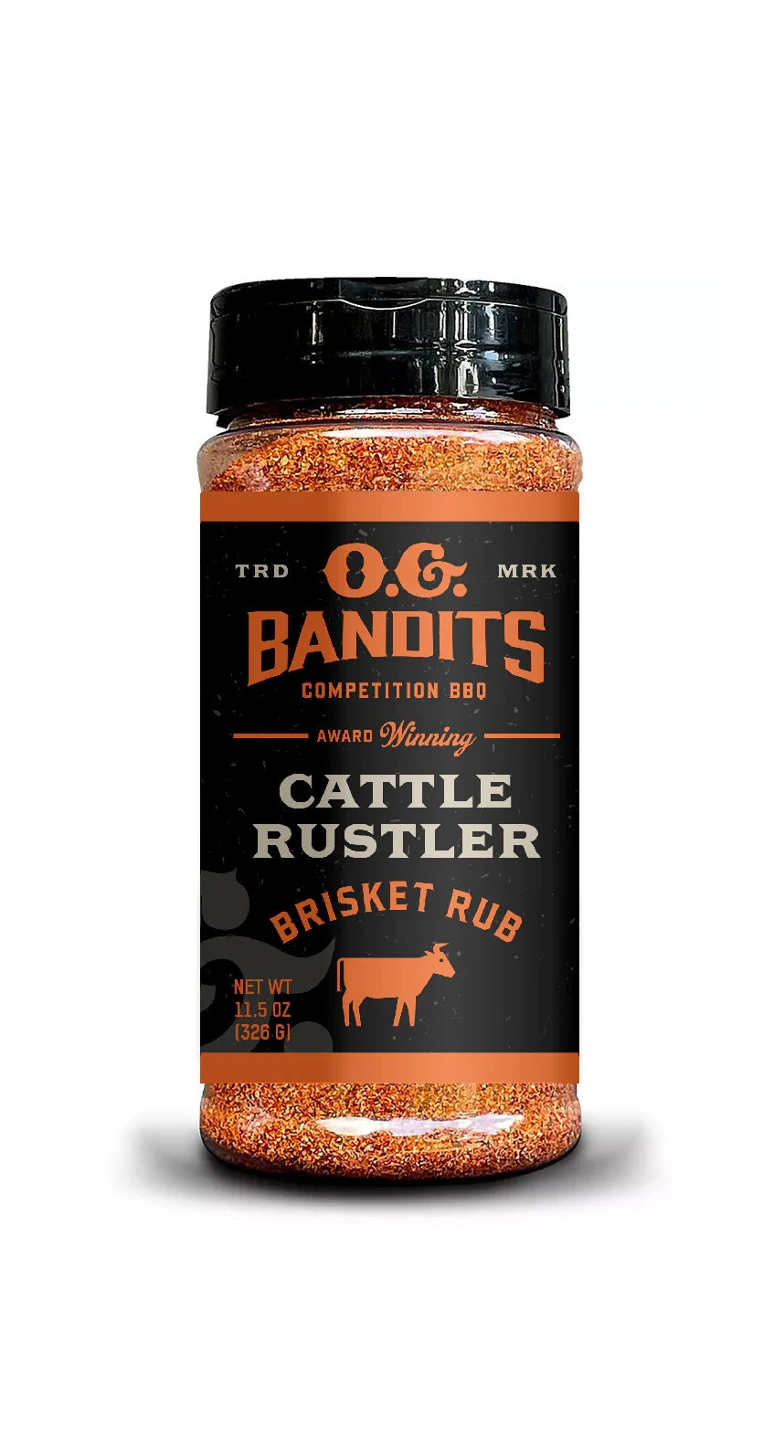 O.G. Bandits Cattle Rustler Brisket Rub 11.5oz 1 O.G. Bandits Cattle Rustler Brisket Rub 11.5oz