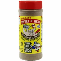 Obie-Cue's Sweet N' Heat Spicy Brown Sugar Rub 12.4 Oz.