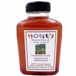 Pacifica Raspberry Flavored Honey 12 Oz.