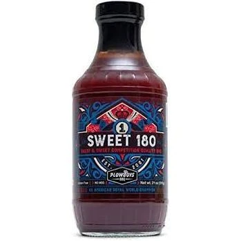 Plowboys BBQ Sweet 180 BBQ Sauce 16 Oz. 1 Plowboys BBQ Sweet 180 BBQ Sauce 16 Oz.