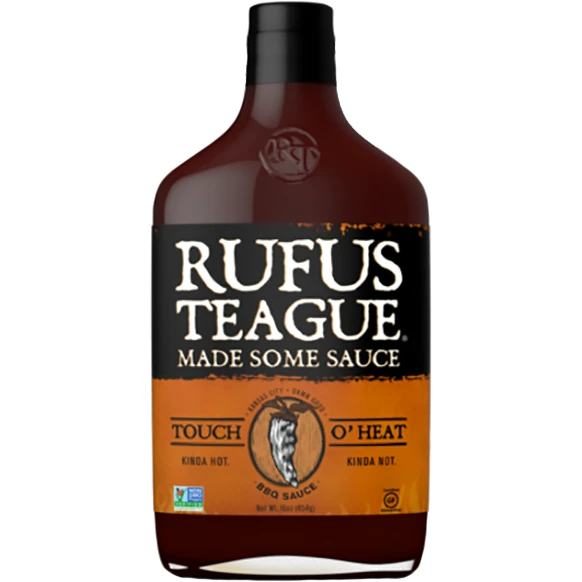 Rufus Teague Touch O' Heat Barbecue Sauce 16 Oz. 1 Rufus Teague Touch O' Heat Barbecue Sauce 16 Oz.
