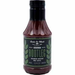Smoke On Wheels Bootleg Bourbon Infused BBQ Sauce 16 Oz.