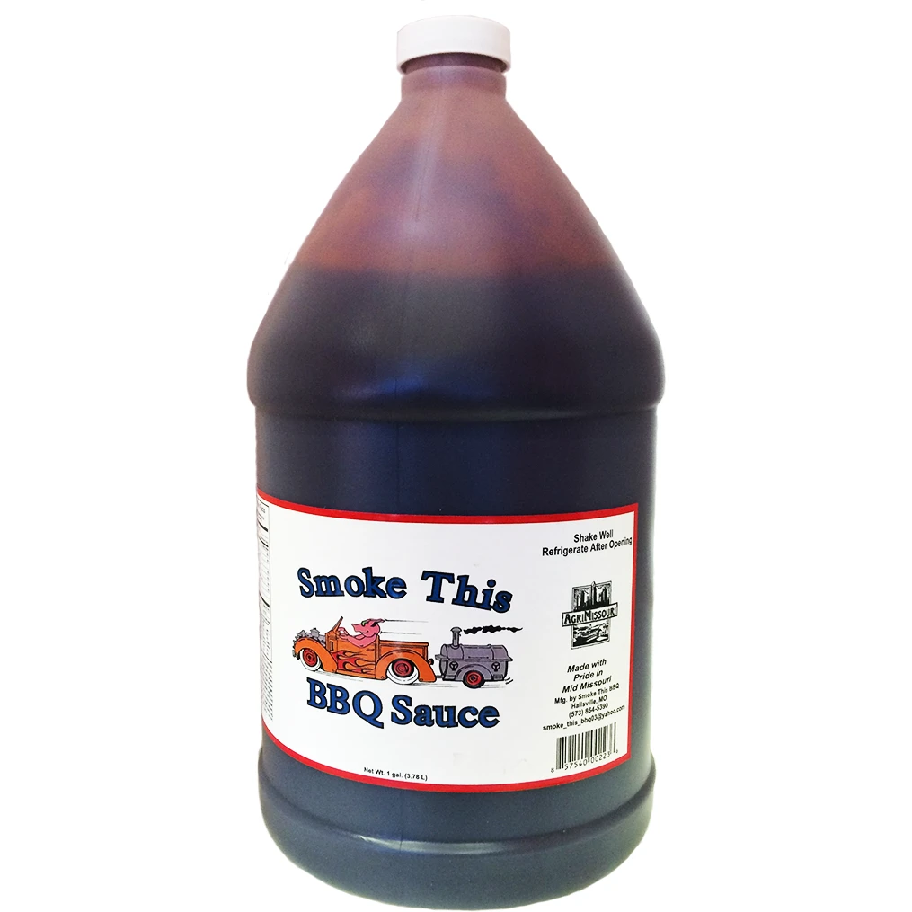 Smoke This Kansas City Style BBQ Sauce Gallon 1 Smoke This Kansas City Style BBQ Sauce Gallon