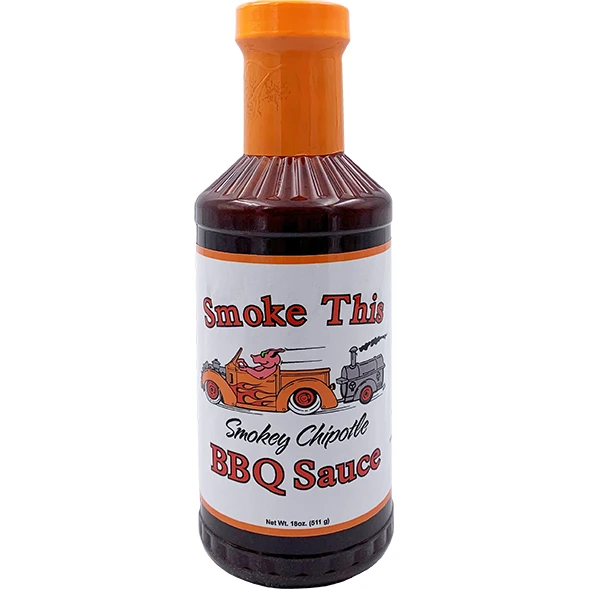 Smoke This Smokey Chipotle BBQ Sauce 18 Oz. 1 Smoke This Smokey Chipotle BBQ Sauce 18 Oz.