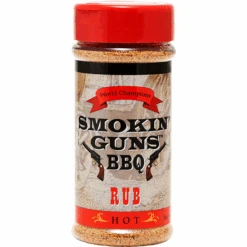 Smokin' Guns BBQ Hot Rub 7 Oz.