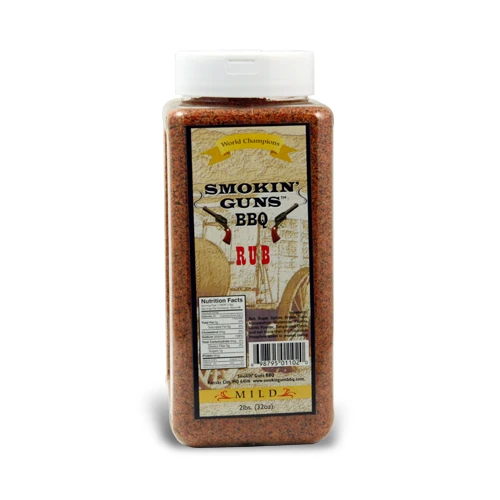 Smokin' Guns BBQ Mild Rub 2 Lbs. 1 Smokin' Guns BBQ Mild Rub 2 Lbs.