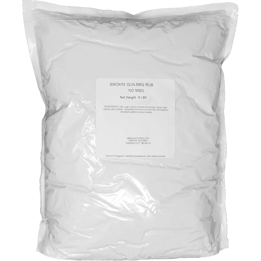 Smokin' Guns BBQ Mild Rub 8 Lbs. 1 Smokin' Guns BBQ Mild Rub 8 Lbs.