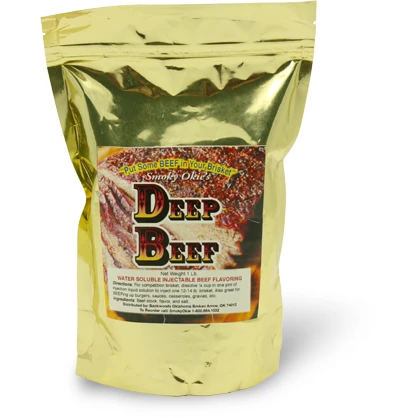 Smoky Okie's Deep Beef Injection 1 Lb. 1 Smoky Okie's Deep Beef Injection 1 Lb.