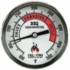 Tel-Tru BQ300 Thermometer, 3" Aluminum Dial, 2.5" Stem