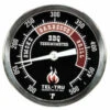 Tel-Tru BQ300 Thermometer, 3" Black Dial, 4" Stem