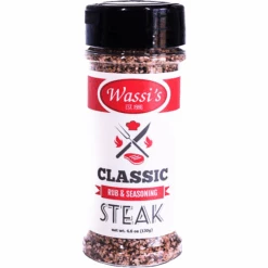 Wassi's Steak Rub & Seasoning 4.6 Oz.